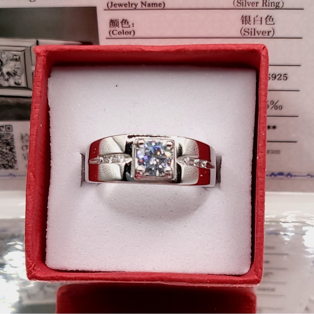 925 Sterling Silver Ring so 10 NWTS